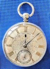 1864 Silver John Hammon Case Verge Fusee Movt Pocket Watch Keyset Spares Repairs