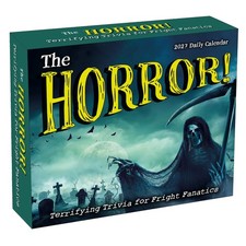 The Horror Desk Calendar 2027, Desk Calendars, Day To View, Entertainment, Gift