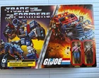 G.I. Joe Transformers Soundwave Dreadnok Crossover Zartan & Zarana 3.75" Figures