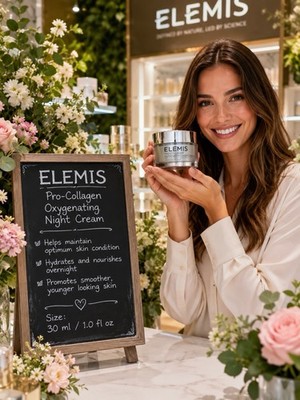 Elemis Pro-Collagen Oxygenating Anti Wrinkle Night Cream 1.0 fl oz / 30 ml New
