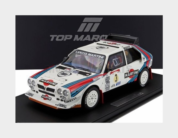 Topmarques TMR12-60C Lancia - Delta S4 Team Martini Racing N 3 2Nd Rally Argenti-image
