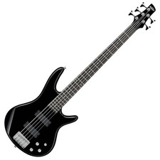 Ibanez 5 string bass Gio GSR205 BK Geo series beginner 5 string electric bass