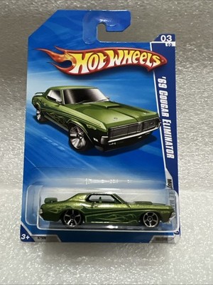 New 2010 Hot Wheels  69 COUGAR ELIMINATOR! Muscle Mania 03/10! #E1