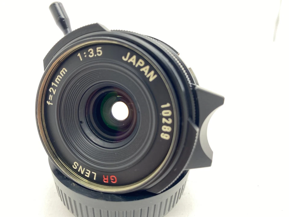 RICOH GR LENS 21mm f/3.5 for Leica L39 Screw w/ M Mount Adapter,Finder,Hood,Cap - Image 4 of 4