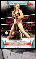 2019 Topps WWE Women's Division #95 Raw Women's Champion Ronda Rousey Jax - JL