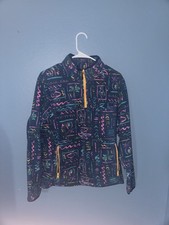 Chubbies Fleece Pullover Mens Medium Blue Neo...