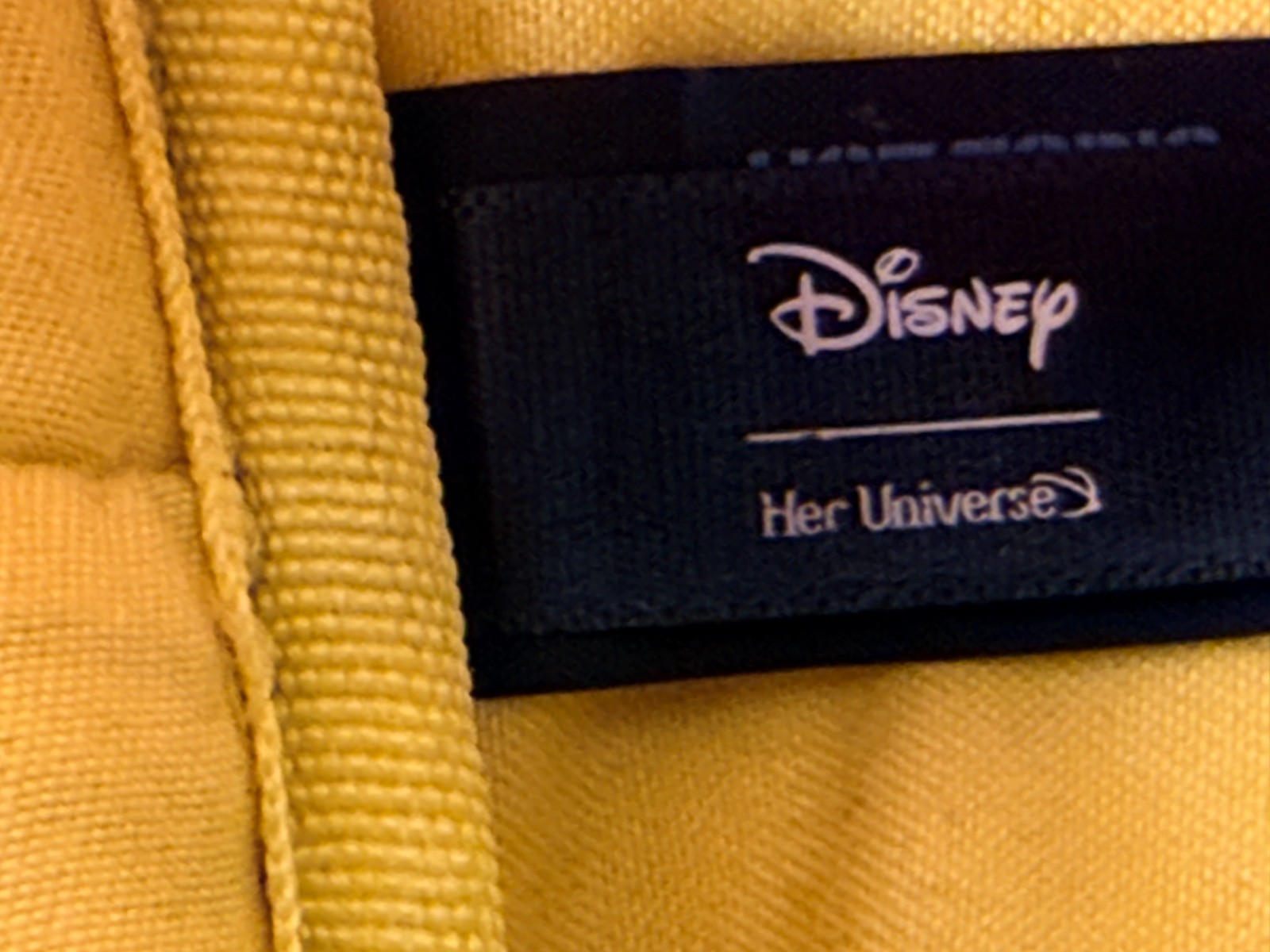 Her Universe Mini Backpack DISNEY KERMIT the FROG w BANJO Corduroy Rainbow Strap