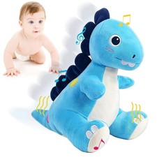 Jouet Bébé 6-12 Mois Peluche Dinosaure Musicale Interactive