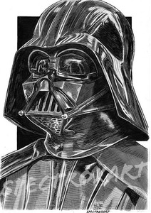 ORIGINAL KUNST "Vader" von Spectroxart