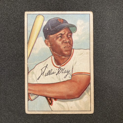 Willie Mays #218 1952 Bowman card