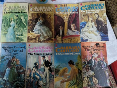 Assorted Barbara Cartland books Choose from List of Titles pb E76