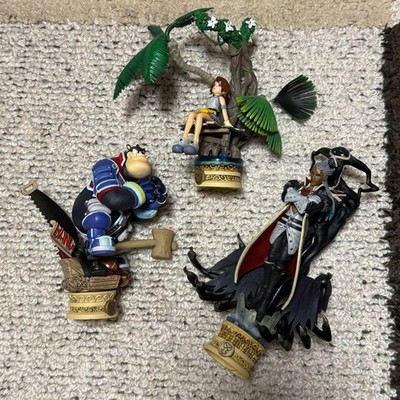 Kingdom Hearts Formation Arts Figur Set Vol 1 2 3 Kairi Ansem Pete Rare