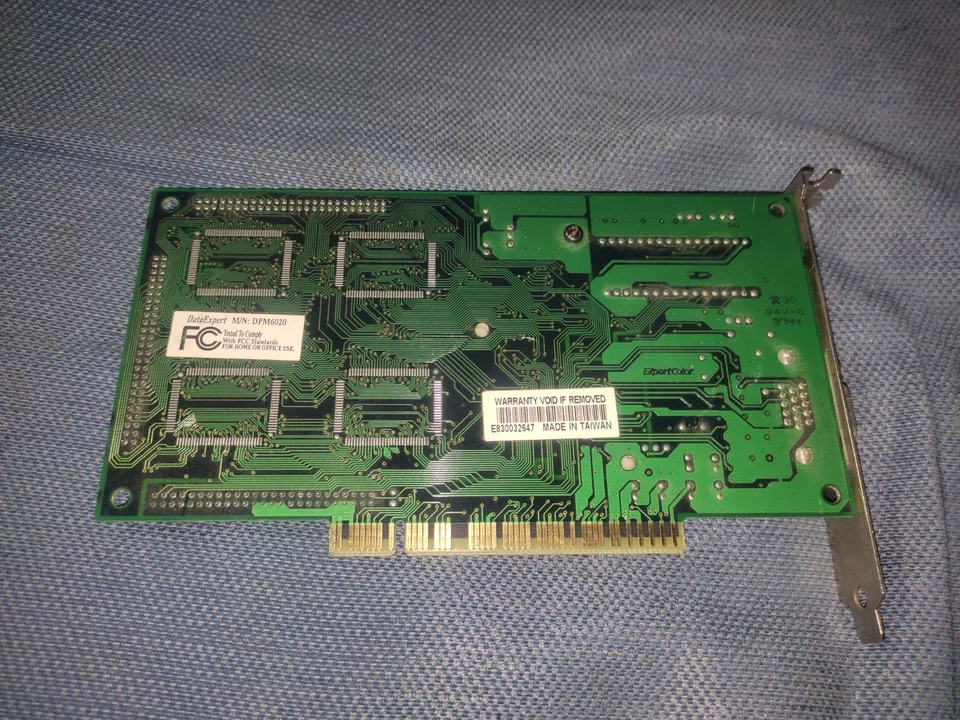 DataExpert DPM6020 3DLabs Permedia 2 PCI 4Mb VGA Video Graphics Card Retro - Immagine 4 di 4