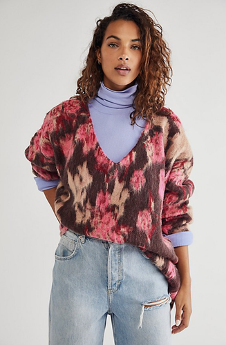 Free People Primrose Floral Tunic 
