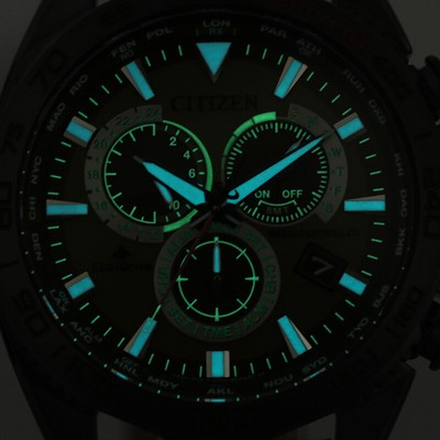 Citizen Promaster LAND CB5037-17X Green Military Adventure Eco-Drive Radio  Watch