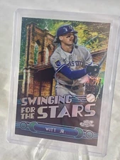 Bobby Witt Jr. 2024 Topps Chrome Fanatics Swinging For The Stars Royals SP
