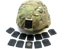 US ARMY NVG BASE PLATE RANK INSIGNIA HELMET RANKS FITS IN NIGHT VISION BRACKET