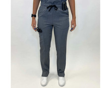 NEW Scrubology Core Women's Cargo Tapered Leg Scrub Pant S