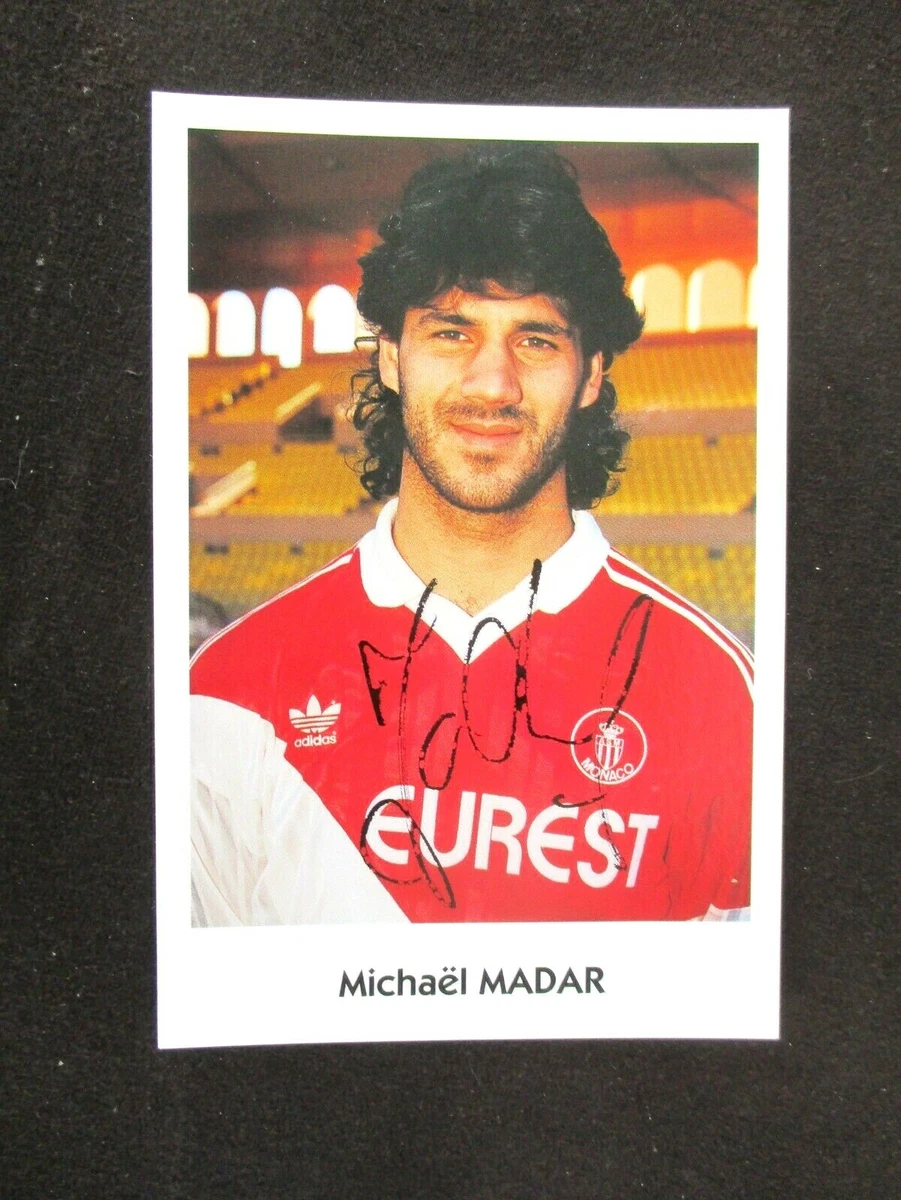 CLEMENT AS MONACO saison 1991-1992 Carte postale cp photo football postcard