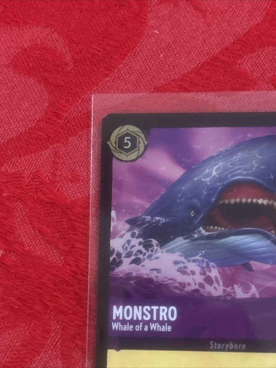FOIL Lorcana Shimmering Skies - Monstro - Whale of a Whale