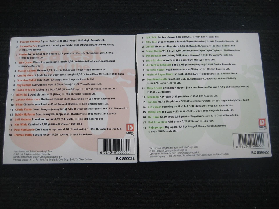 16 CDs  Greatest Hits & More Greatest Hits of the 80's  NEUWERTIG  288 Tracks - Bild 4 von 4