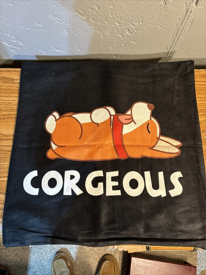 Guess What Corgi Butt Pillow Covers 18x18 4pack Each Different - Image 2 of 4