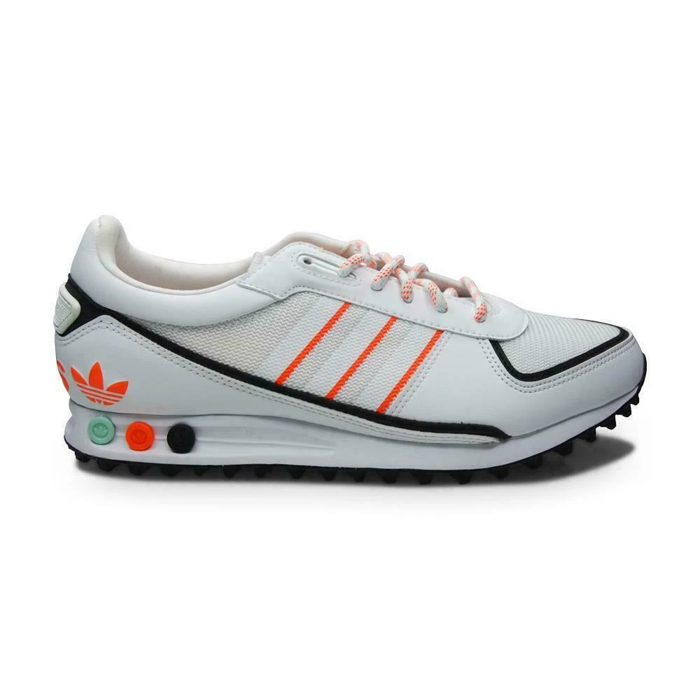 Ritual cansado Comida sana Original Adidas La Trainer II White Solar Red Trainers FW5809 | eBay