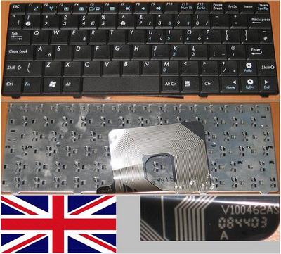 Keyboard Qwerty UK ASUS EEEPC EEE PC 900HA MP-08F43US-5282 V100462AS Black