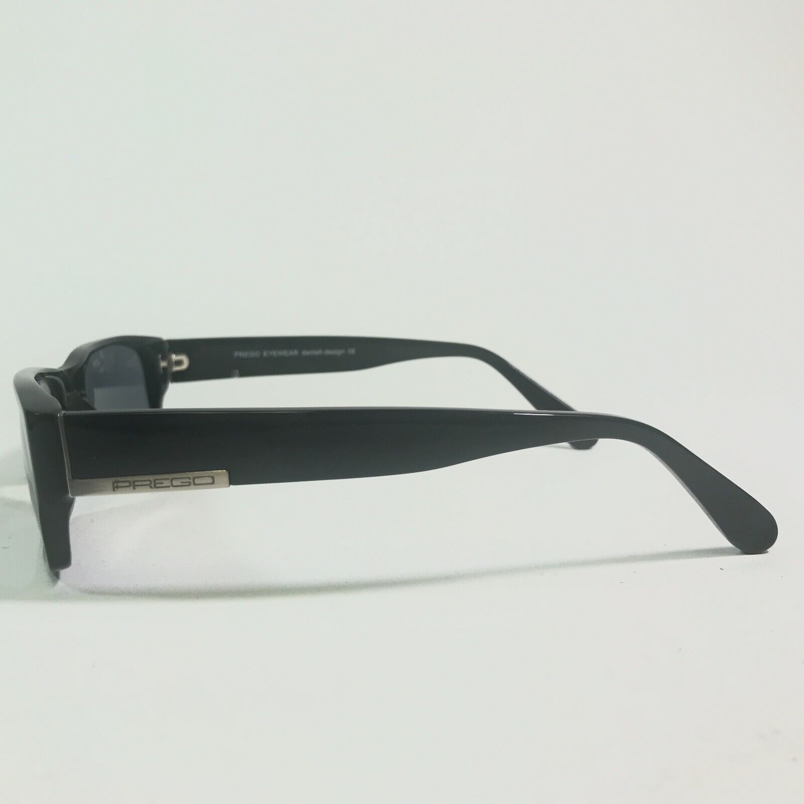 undskylde Caroline spand Prego Sunglasses 51890-00 CR-39 BC6 Black Rectangular Frames with Blue  Lenses | eBay