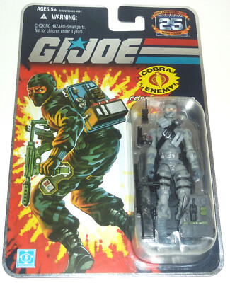 G.I.JOE 2007 FIREFLY MOC FOIL CARD NEU & OVP GI JOE 25TH COBRA SABOTEUR