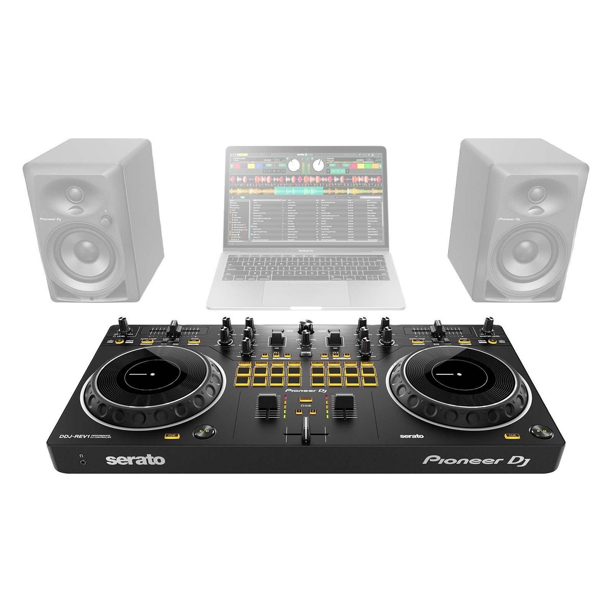 Pioneer DJ DDJ-REV1 Scratch Style 2-Channel Serato DJ Lite Pioneer DJ DDJ-REV1 Scratch Style 2-Channel Serato DJ Lite