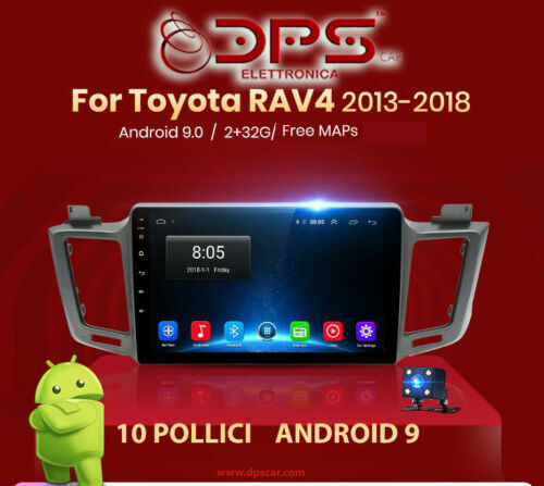 ASC Tappetini Auto Per Toyota RAV4 IV Serie 2013-2018 – Moquette Su Misura Con Battitacco In Gomma E Bordo Antiscivolo - 4