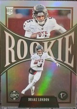 2022 Chronicles Legacy RC Green Prizm #204 Drake London 