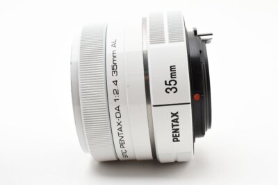 Pentax DA SMC 35mm F/2.4 AL White Custom Color Wide Angle Lens