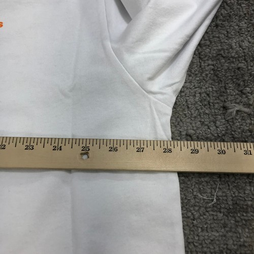 Students Golf Shirt Mens 2XL XXL White Orange Long Sleevee Golfer Golf Die b45 - 第 10/12 張圖片