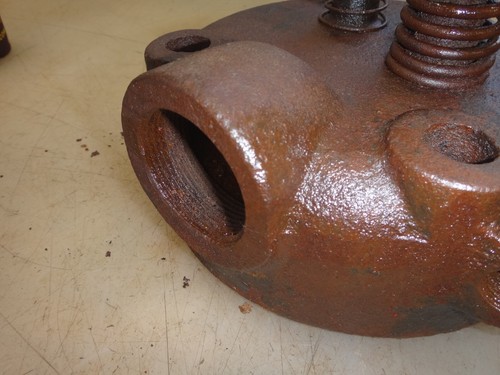 KOPF für eine 3PS FAIRBANKS MORSE Z alter Gasmotor FM ZÜNDKERZENMOTOR FESTSITZENDE VENTILE - Bild 15 von 16
