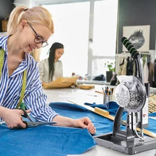 Grommet Machine Eyelet Hand Press Tool with 2000 Pcs Silver Grommets