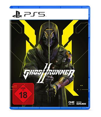 Ghostrunner 2 PS5 PlayStation Spiel Ego Slasher Aktion Ninja Katana Cyberpunk