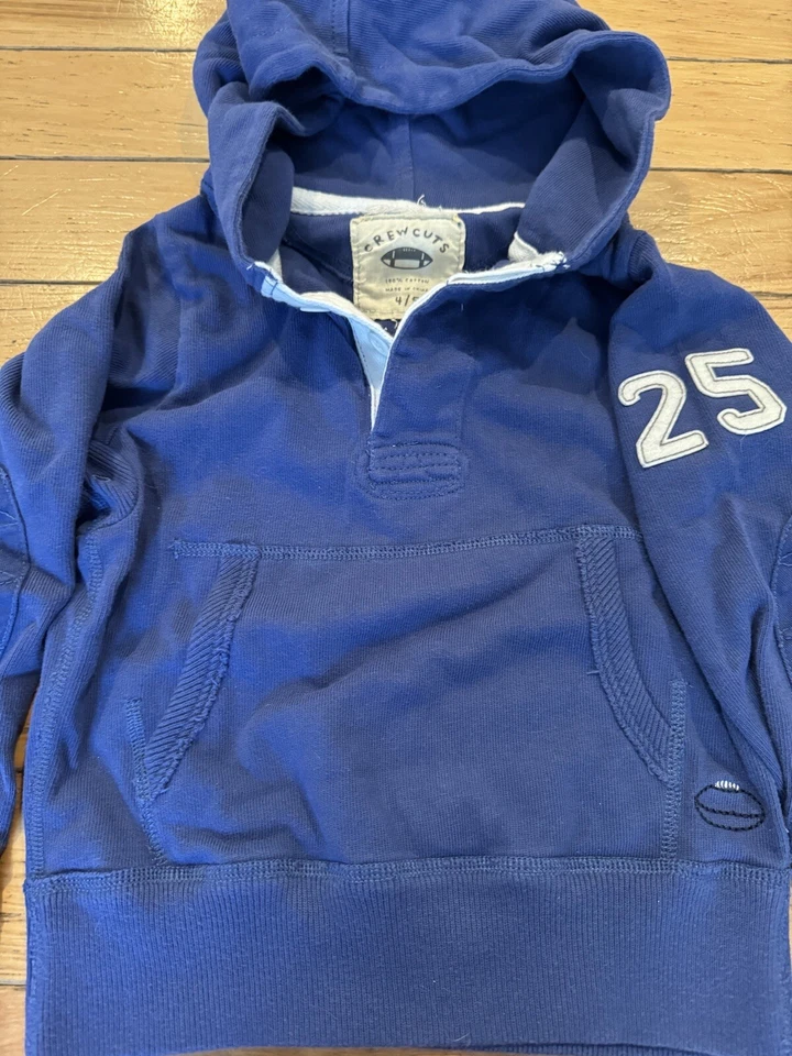 Crewcuts Niños 4-5 Sudadera con Capucha Manga Larga Top Lote de 2 Foto 4 de 4