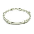 Sterling Silver Men Bracelet Genuine Stamped Solid 925 Handmade Empress B000182