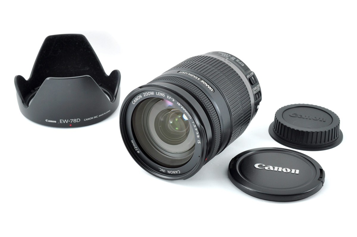 CANON、EF−S、18−200mm、Ｆ3.5−5.6、IS Amazon.com : Canon EF-S 18-200mm f/3.5-5.6 IS Standard Zoom