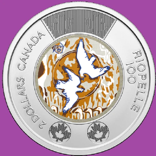 2023 Canada Toonie — photo from the most recent tracked eBay sale