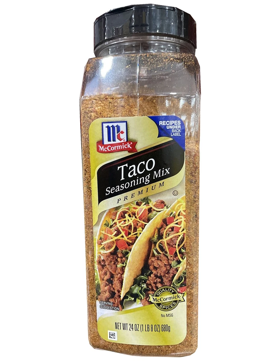 McCormick Taco Seasoning Mix Premium Quality Spices 24 oz eBay