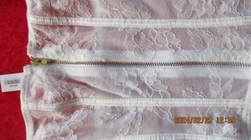 ANN SUMMERS WHITE  FRONT FASTEN  CORSET TOP  SIZE  S (8-10  NWT  'FEMME FATALE'