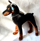 Dakin Doberman Pinscher Dog With Original Collar & Plastic Dakin Tag 1979 22”