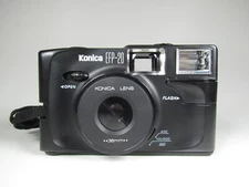 Konica EFP-20 - Tested - Vintage 35mm Film Camera 36mm Lens Point & Shoot Works
