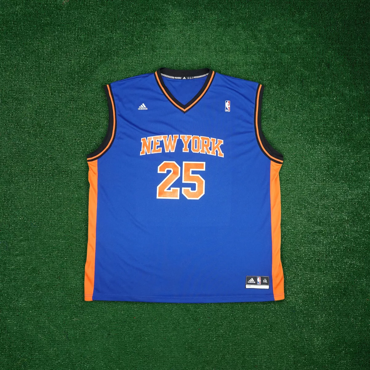 Derrick Rose Adidas NBA New York Knicks Official Away Blue Men&