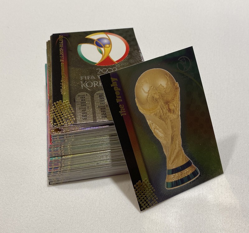 Panini 2002 FIFA World Cup Korea Japan 72% Complete Trading Card Set Lot NEW