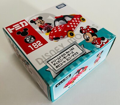 Tomica Disney Motors 182 Popute Minnie Mouse Dream Tomica Takara