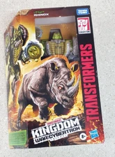 TRANSFORMERS KINGDOM WAR FOR CYBERTRON VOYAGER CLASS RHINOX WFC-K27